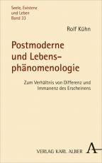 Cover-Bild Postmoderne und Lebensphänomenologie