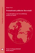 Cover-Bild Postnationale politische Herrschaft