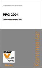 Cover-Bild PPG 2004 Produktpirateriegesetz 2004