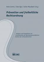 Cover-Bild Prävention und freiheitliche Rechtsordnung