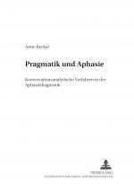 Cover-Bild Pragmatik und Aphasie