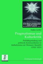 Cover-Bild Pragmatismus und Kulturkritik