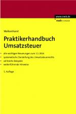 Cover-Bild Praktikerhandbuch Umsatzsteuer