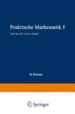 Cover-Bild Praktische Mathematik I