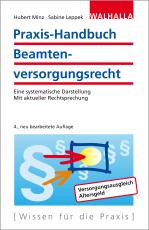 Cover-Bild Praxis-Handbuch Beamtenversorgungsrecht