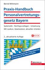 Cover-Bild Praxis-Handbuch Personalvertretungsgesetz Bayern