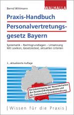 Cover-Bild Praxis-Handbuch Personalvertretungsgesetz Bayern