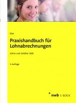 Cover-Bild Praxishandbuch für Lohnabrechnungen