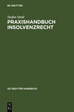 Cover-Bild Praxishandbuch Insolvenzrecht