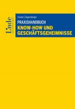 Cover-Bild Praxishandbuch Know-how und Geschäftsgeheimnisse