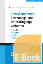 Cover-Bild Praxiskommentar Betreuungs- und Unterbringungsverfahren (E-Book)