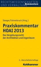 Cover-Bild Praxiskommentar HOAI 2013