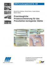 Cover-Bild Praxistaugliche Prozessschmierung für das Presshärten borlegierter Stähle