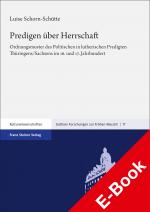 Cover-Bild Predigen über Herrschaft