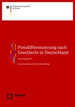 Cover-Bild Preisdifferenzierung nach Geschlecht in Deutschland
