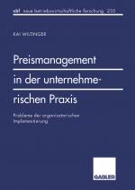 Cover-Bild Preismanagement in der unternehmerischen Praxis