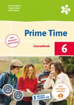 Cover-Bild Prime Time 6. Coursebook plus Semester Self-checks, Schülerbuch mit Audio-CD/DVD + E-Book