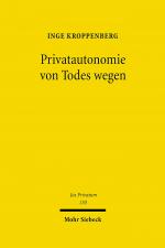 Cover-Bild Privatautonomie von Todes wegen