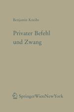 Cover-Bild Privater Befehl und Zwang