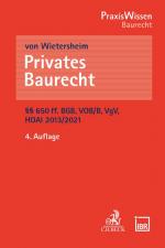 Cover-Bild Privates Baurecht
