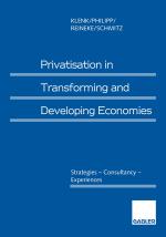 Cover-Bild Privatisation in Transforming and Developing Economies