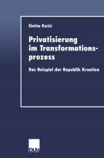 Cover-Bild Privatisierung im Transformationsprozess