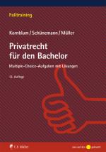 Cover-Bild Privatrecht für den Bachelor