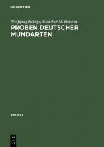 Cover-Bild Proben deutscher Mundarten