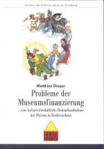 Cover-Bild Probleme der Museumsfinanzierung