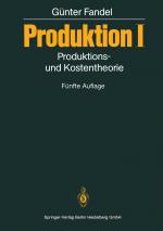 Cover-Bild Produktion I