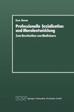 Cover-Bild Professionelle Sozialisation und Moralentwicklung