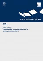 Cover-Bild Prognosefähigkeit dynamischer Simulationen von Werkzeugmaschinenstrukturen