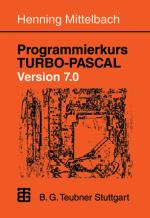 Cover-Bild Programmierkurs TURBO-PASCAL Version 7.0