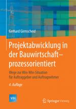 Cover-Bild Projektabwicklung in der Bauwirtschaft-prozessorientiert