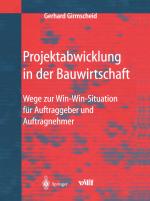 Cover-Bild Projektabwicklung in der Bauwirtschaft