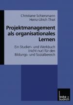 Cover-Bild Projektmanagement als organisationales Lernen