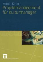 Cover-Bild Projektmanagement für Kulturmanager