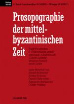 Cover-Bild Prosopographie der mittelbyzantinischen Zeit. 867-1025 / Landenolfus (# 24269) - Niketas (# 25701)