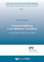 Cover-Bild Prozessmodellierung in der öffentlichen Verwaltung
