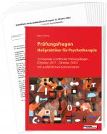Cover-Bild Prüfungsfragen Heilpraktiker für Psychotherapie