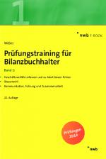 Cover-Bild Prüfungstraining für Bilanzbuchhalter, Band 1