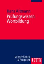 Cover-Bild Prüfungswissen Wortbildung