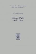 Cover-Bild Pseudo-Philo und Lukas