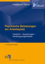 Cover-Bild Psychische Belastungen am Arbeitsplatz