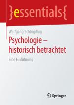 Cover-Bild Psychologie - historisch betrachtet