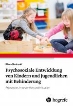 Cover-Bild Psychosoziale Entwicklung von Kindern und Jugendlichen mit Behinderung