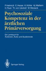 Cover-Bild Psychosoziale Kompetenz in der ärztlichen Primärversorgung