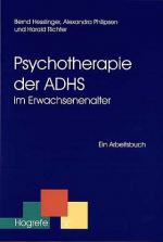 Cover-Bild Psychotherapie der ADHS im Erwachsenenalter