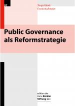 Cover-Bild Public Governanceals Reformstrategie