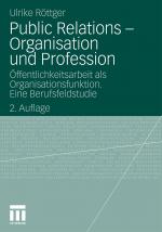 Cover-Bild Public Relations - Organisation und Profession